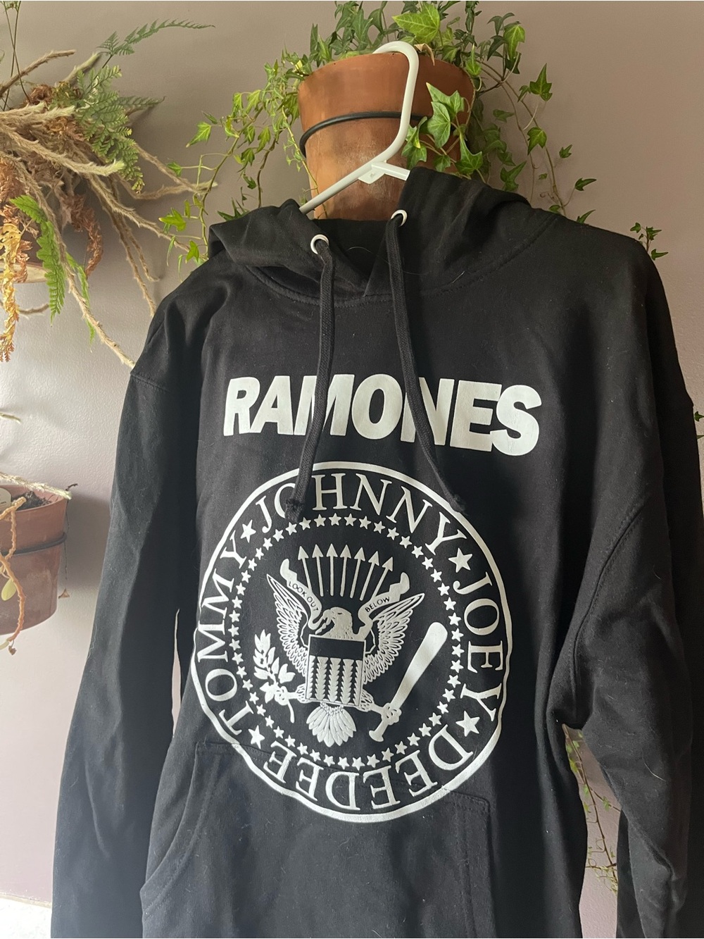 Black Logo Hoodie - Classic Band Sweatshirt